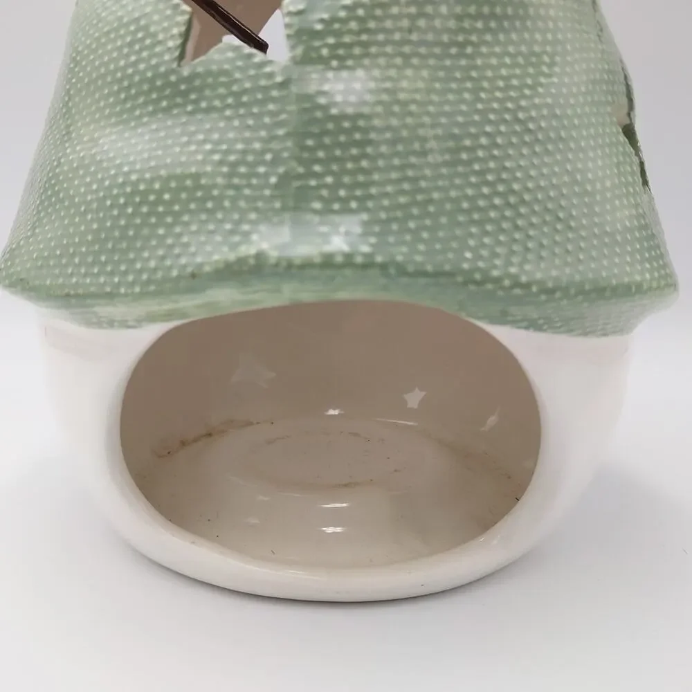 SNOWMAN BLUE HAT AND GREEN COAT NOVELTY TEALITE HOLDER‎ Country Stars